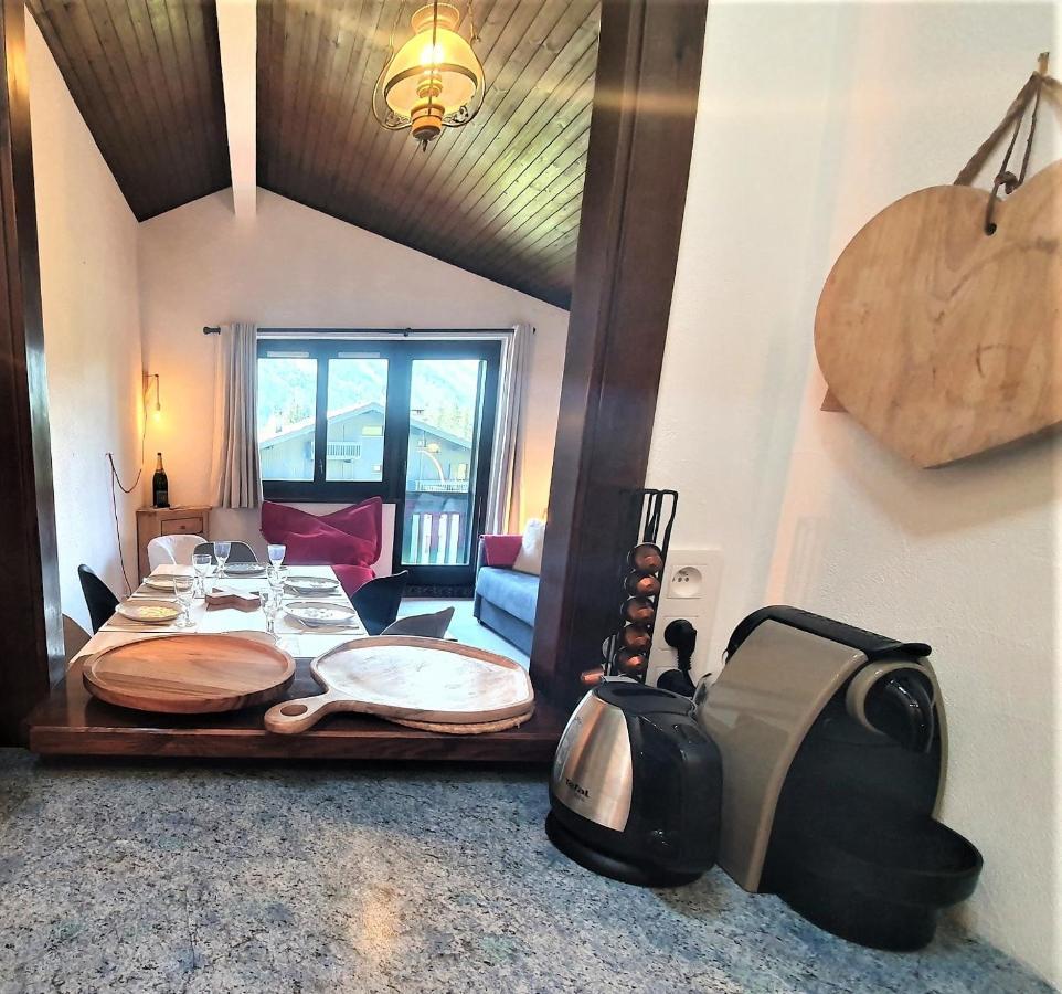 Chamonix Superbe Appartement Vue Mont Blanc 외부 사진
