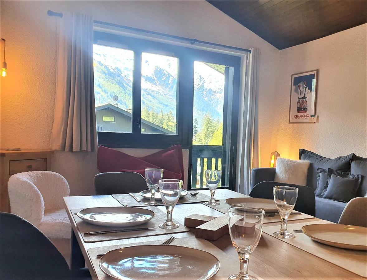 Chamonix Superbe Appartement Vue Mont Blanc 외부 사진