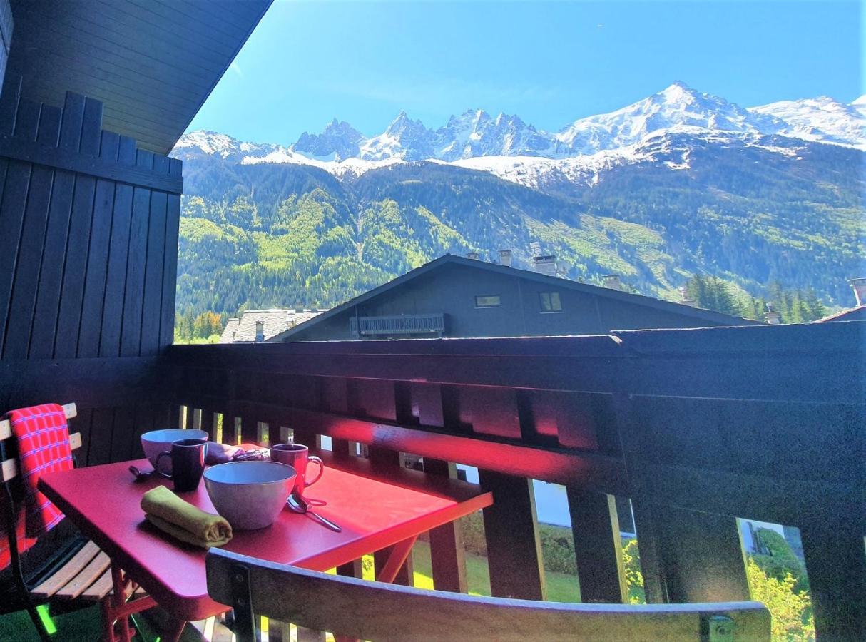Chamonix Superbe Appartement Vue Mont Blanc 외부 사진