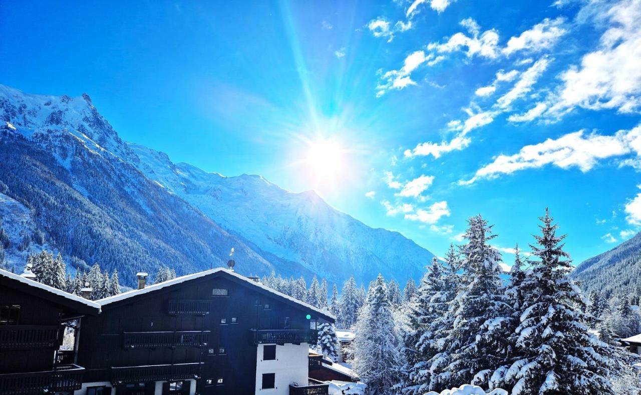 Chamonix Superbe Appartement Vue Mont Blanc 외부 사진